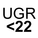 UGR <22